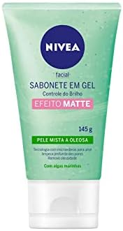 Descubra o NIVEA Sabonete Facial em Gel Controle do Brilho NIVEA Sabonete Facial em Gel Controle do Brilho 145ml - Remova as impurezas com uma microesfoliação suave para pele mista e oleosa