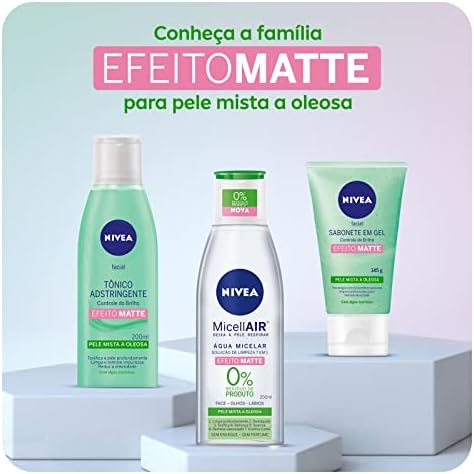 Descubra o NIVEA Sabonete Facial em Gel Controle do Brilho NIVEA Sabonete Facial em Gel Controle do Brilho 145ml - Remova as impurezas com uma microesfoliação suave para pele mista e oleosa
