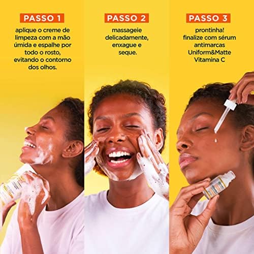 Review: Sabonete Facial Garnier Uniform & Matte Vitamina C! Revisão do Produto: Sabonete Facial Garnier Uniform & Matte Vitamina C!
