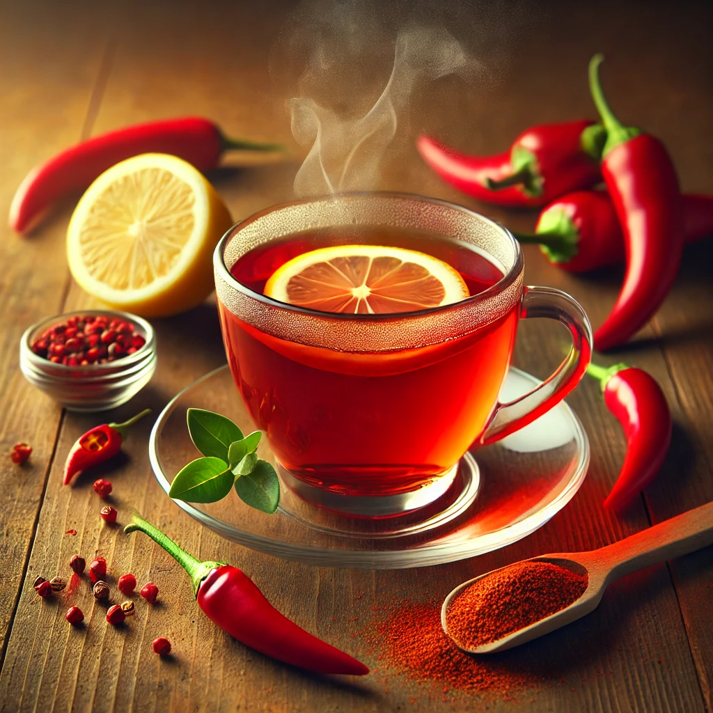 Descubra os Chás Termogênicos que Derretem Gordura Rápido! Chá de Pimenta-Caiena